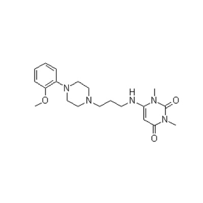 6-[[3-[4-(2-metoksyfenyl)-1-piperazinyl]propyl]amino]-1,3-dimetyl-2,4(1H,3H)-pyrimidindionhydroklorid