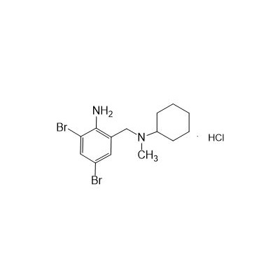 N-(2-amino-3,5-dibrombenzyl)-N-metylcykloheksylaminhydroklorid